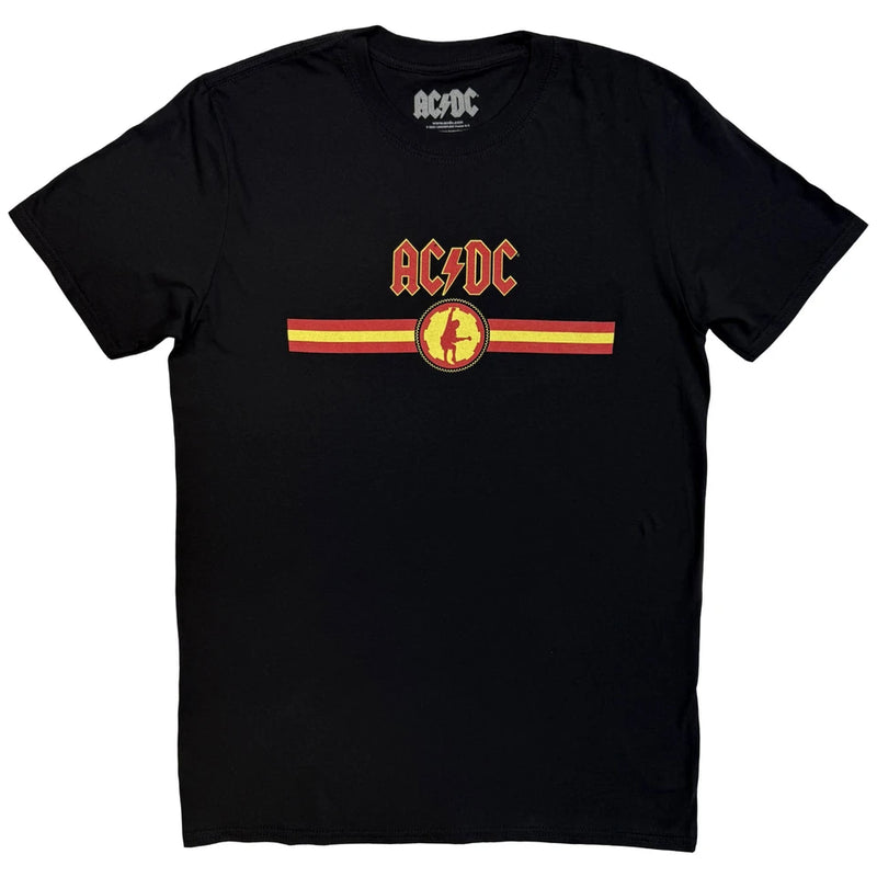 AC/DC - Logo & Stripe T-Shirt