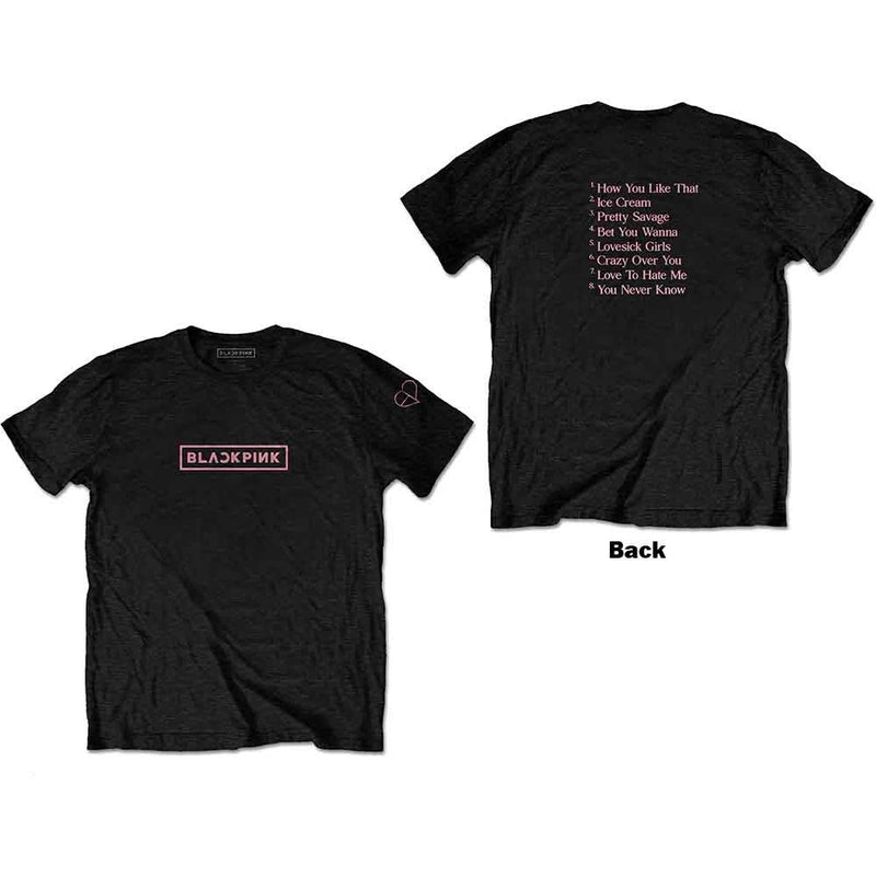 BLACKPINK - The Album Tracklist T-Shirt