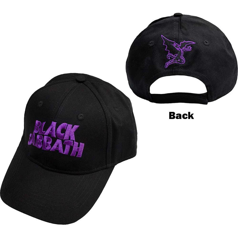 Black Sabbath - Logo & Devil Baseball Cap