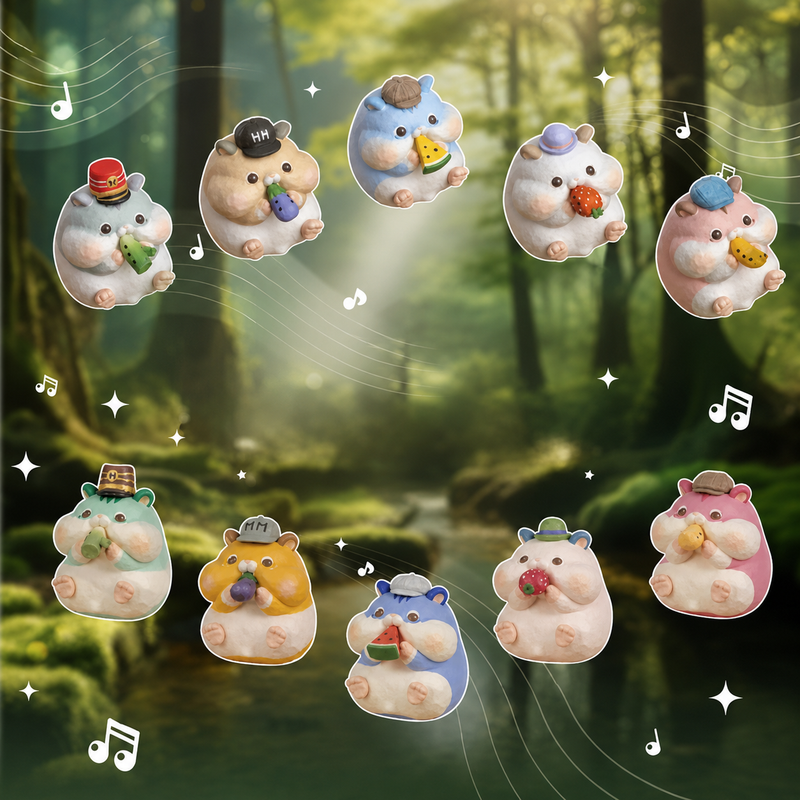 Hamster Band 1 + 2 Series Blind Box