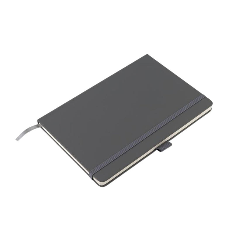 Pop Shop A5 PU Notebook with Pen Loop - Grey