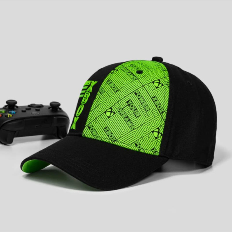 Xbox Core Pattern Snapback Cap front view