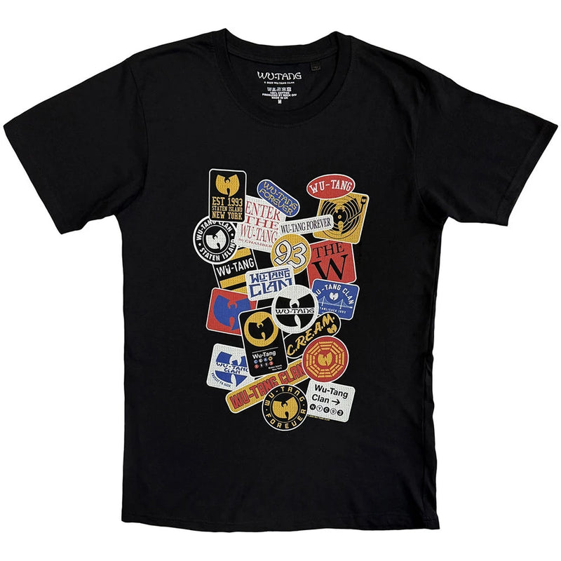 Wu-Tang Clan Badges T-Shirt black