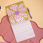 Les Fleurs Perpetual Birthday Calendar
