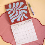 Les Fleurs Perpetual Birthday Calendar