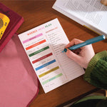 A5 Work Hard, Play Nice Meal Planner and Shopping List