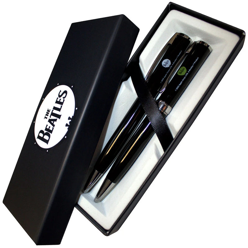The Beatles - Drum & Apple Logos Ball Pen Set