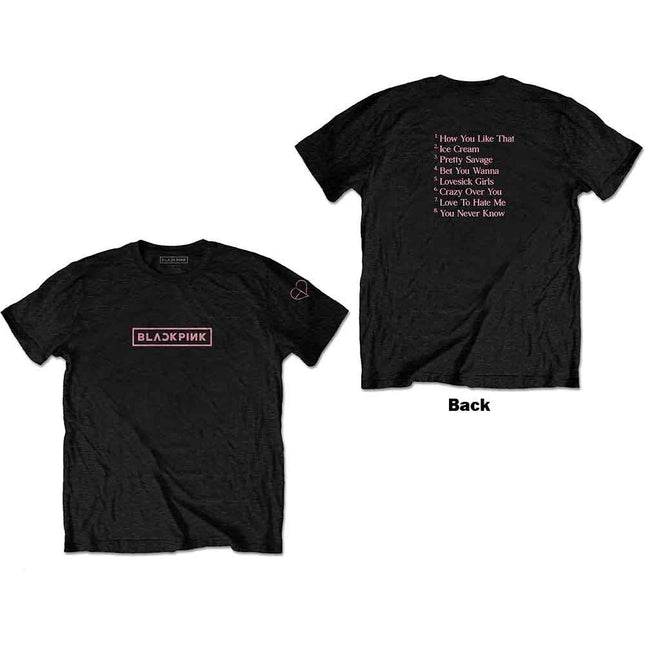 BLACKPINK - The Album Tracklist T-Shirt