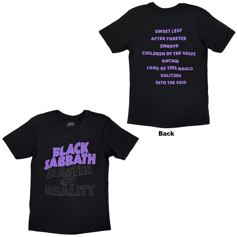 Black Sabbath - Masters Of Reality Album T-Shirt