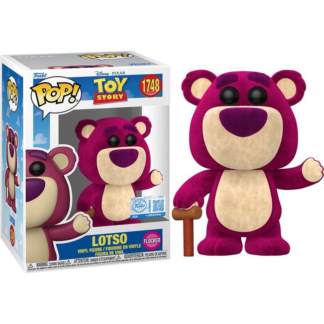 Funko Pop Disney Toy Story Lotso Flocked Vinyl Figure (Exclusive)