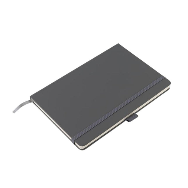 Pop Shop A5 PU Notebook with Pen Loop - Grey
