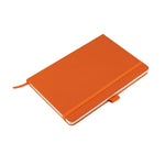 Pop Shop A5 PU Notebook with Pen Loop - Orange