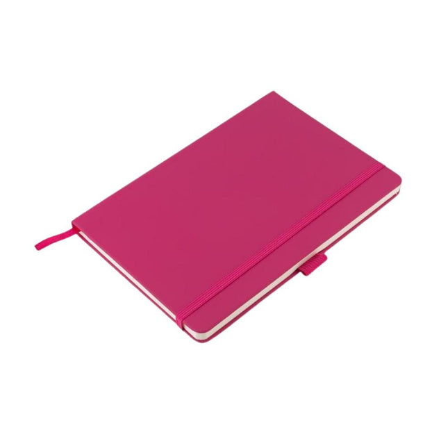 Pop Shop A5 PU Notebook with Pen Loop - Pink
