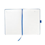 Pop Shop A5 PU Notebook with Pen Loop - Royal Blue