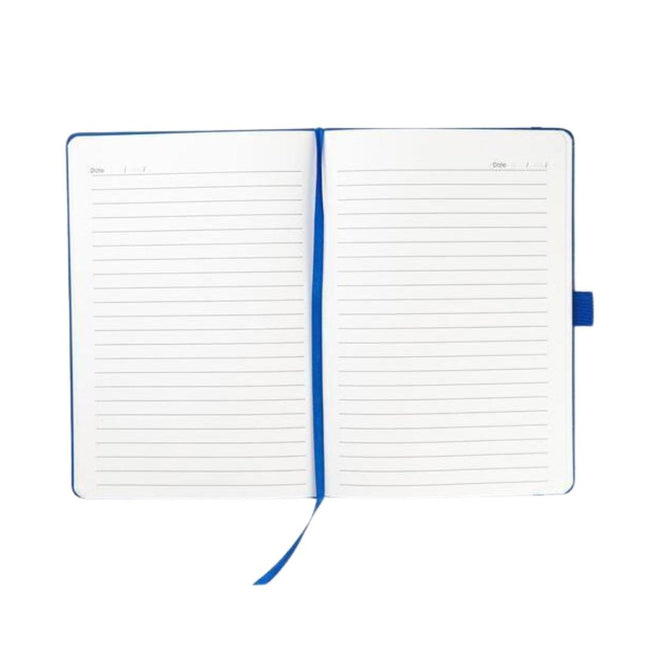 Pop Shop A5 PU Notebook with Pen Loop - Royal Blue