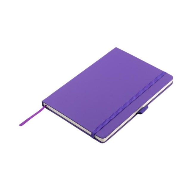 Pop Shop A5 PU Notebook with Pen Loop - Violet
