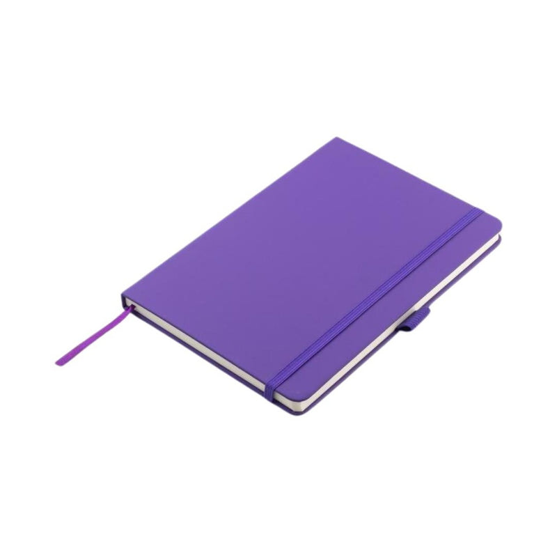 Pop Shop A5 PU Notebook with Pen Loop - Violet