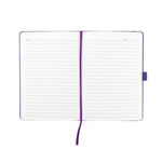 Pop Shop A5 PU Notebook with Pen Loop - Violet
