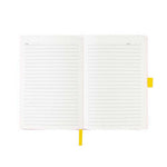 Pop Shop A5 PU Notebook with Pen Loop - Yellow