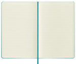 Moleskine Classic Large Ruled Hardcover Notebook - Reef Blue