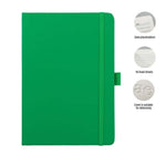 Pop Shop A5 PU Notebook with Pen Loop - Green
