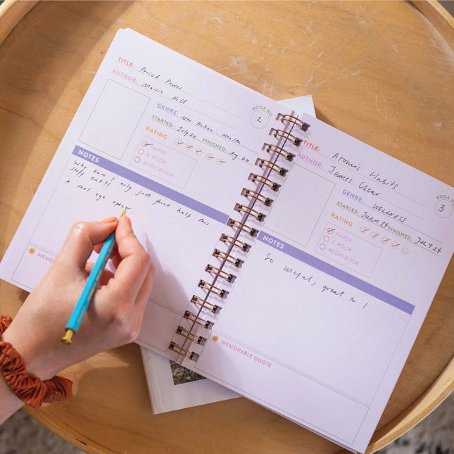 A5 Deckchair Stripe Reading Journal