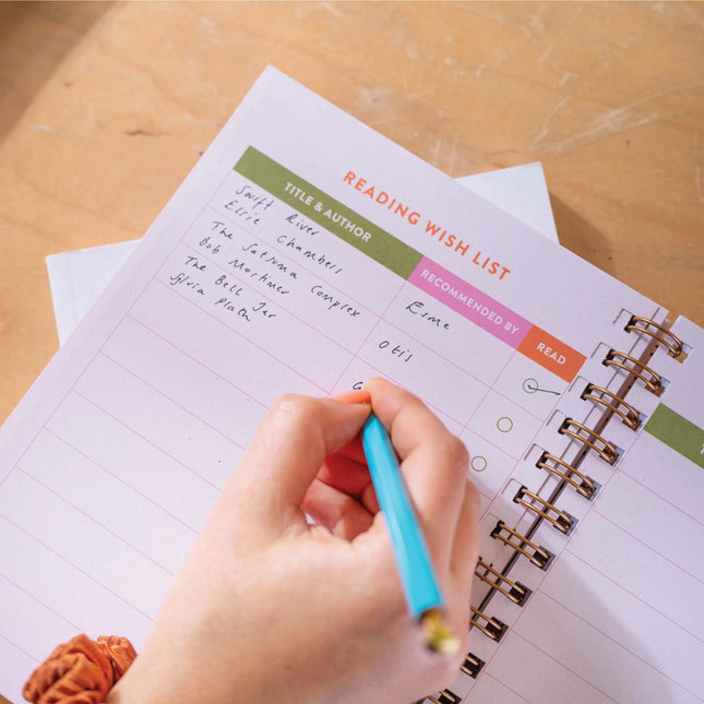 A5 Deckchair Stripe Reading Journal