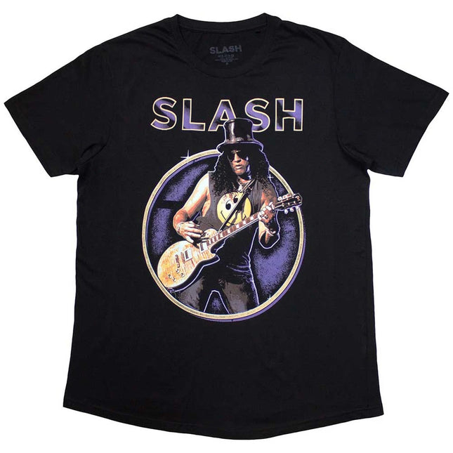 Slash - Purple Circle T-Shirt
