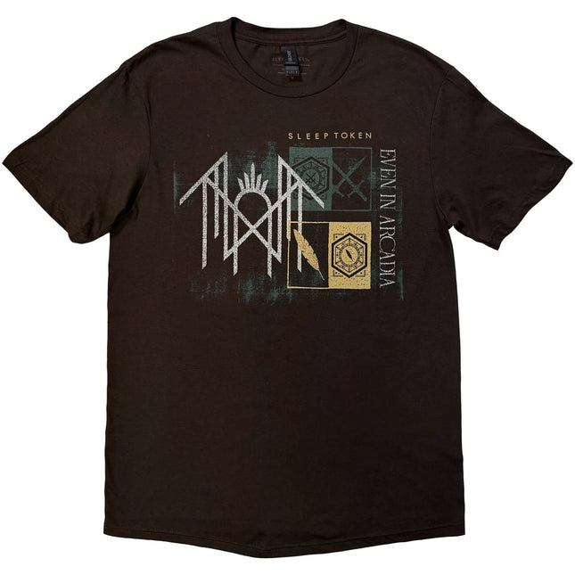 Sleep Token - Even In Arcadia Symbols BROWN T-Shirt