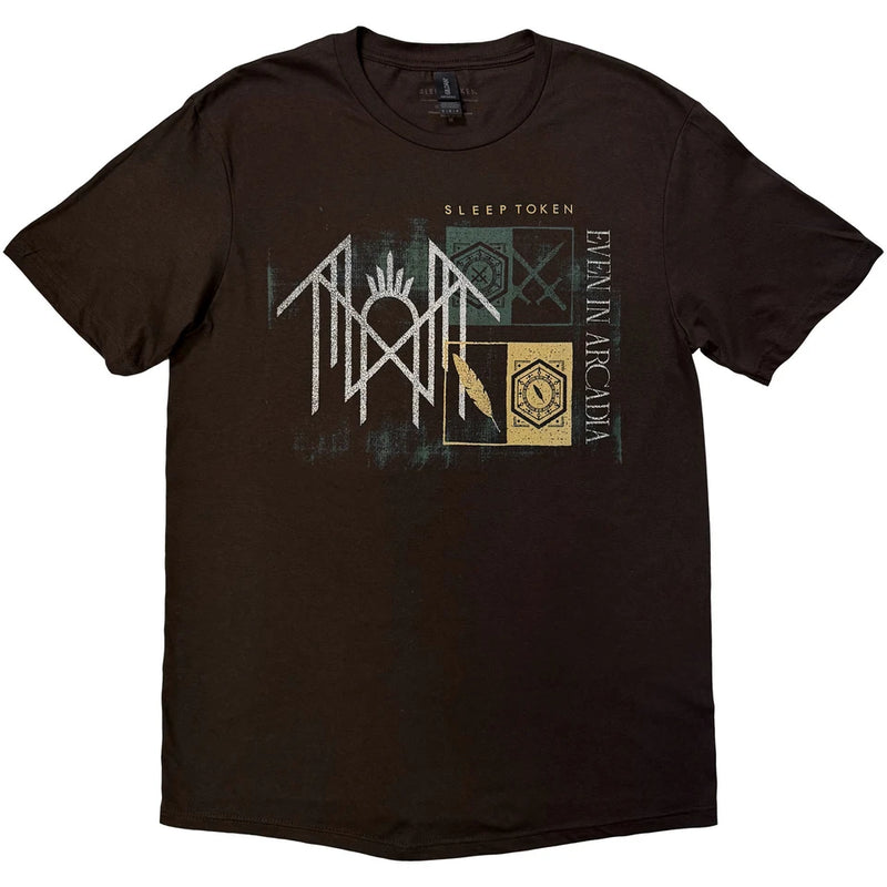 Sleep Token - Even In Arcadia Symbols BROWN T-Shirt