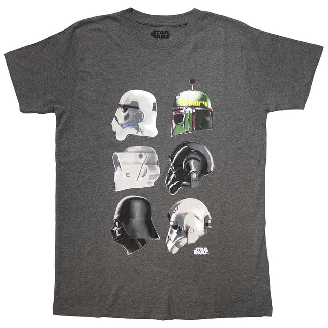Star Wars - Helmet Profiles T-Shirt