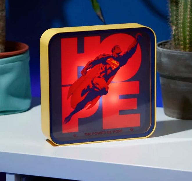 Superman Acrylic Desk Lamp & Wall Light