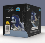 Corpse Bride Emily TUBBZ Boxed Edition collectible duck figure packaging front view