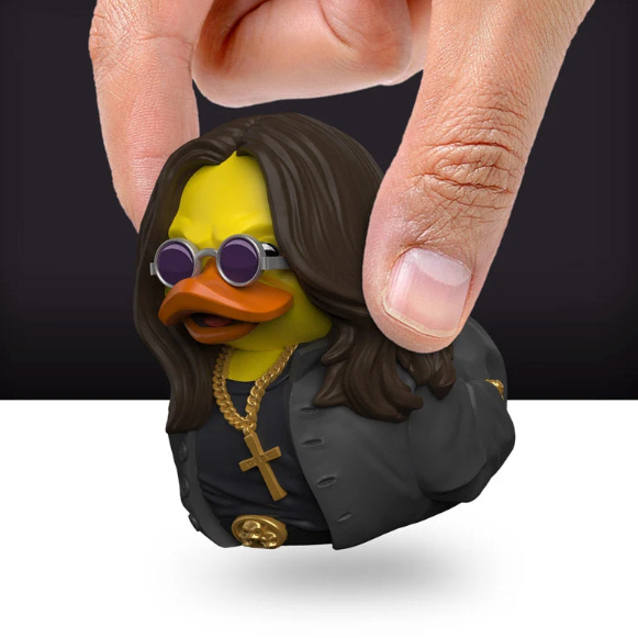 Ozzy Osbourne Mini TUBBZ vinyl figure showing detailed cosplaying duck design