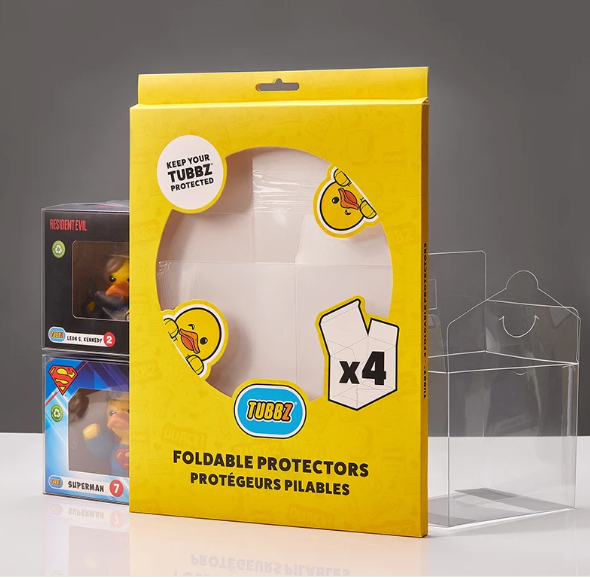 Boxed TUBBZ Packaging Protectors - 4-Pack