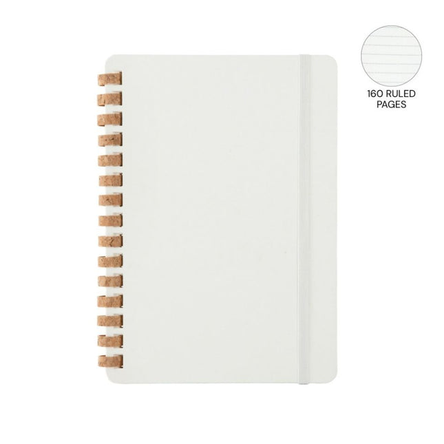eco-neutral Cork Spiral Notebook
